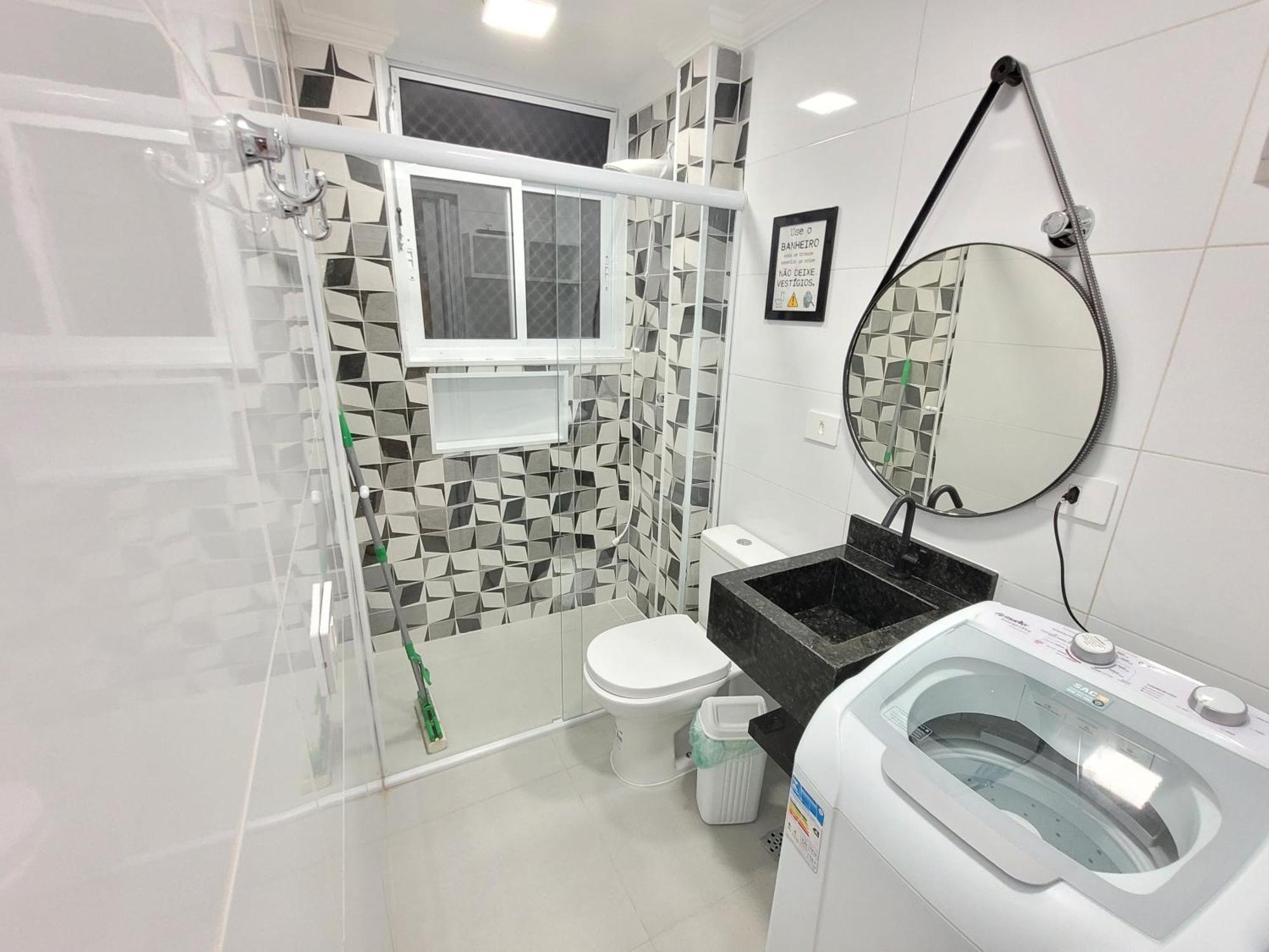 Apartamento Pe Na Areia Praia Grande  Esterno foto