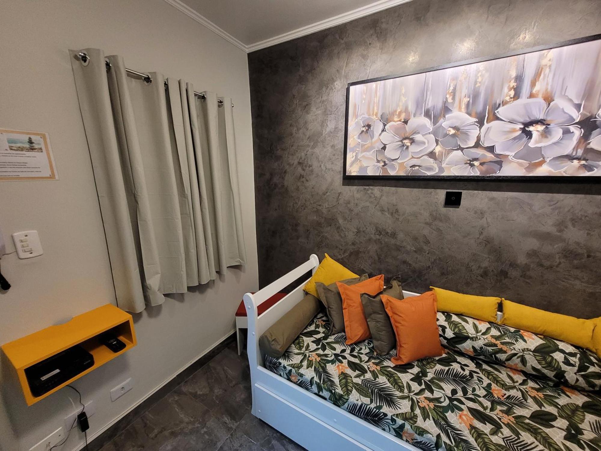 Apartamento Pe Na Areia Praia Grande  Esterno foto